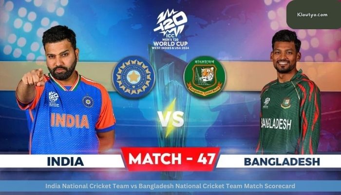 India National Cricket Team vs Bangladesh National Cricket Team Match Scorecard