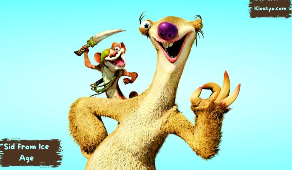 Sid from Ice Age: Lovable Sloth Everyone Adores